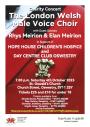 Oswestry Concert with guest soloists Rhys Meirion & Elan Meirion