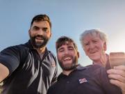 Salcombe - Gena, Ben and Geraint